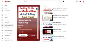 Selling Skills for Medical Rep : content