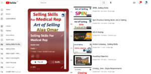 Selling Skills for Medical Rep : content